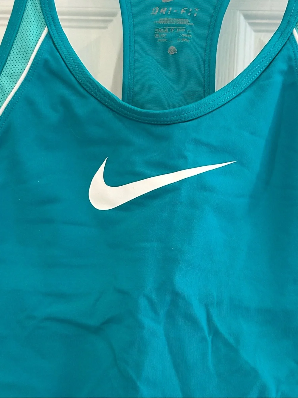 Nike Women’s Dri-FIT Teal Racerback Tank Top Size XS